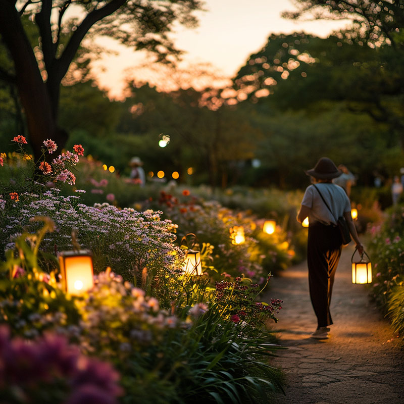 Botanical Garden Lanterns