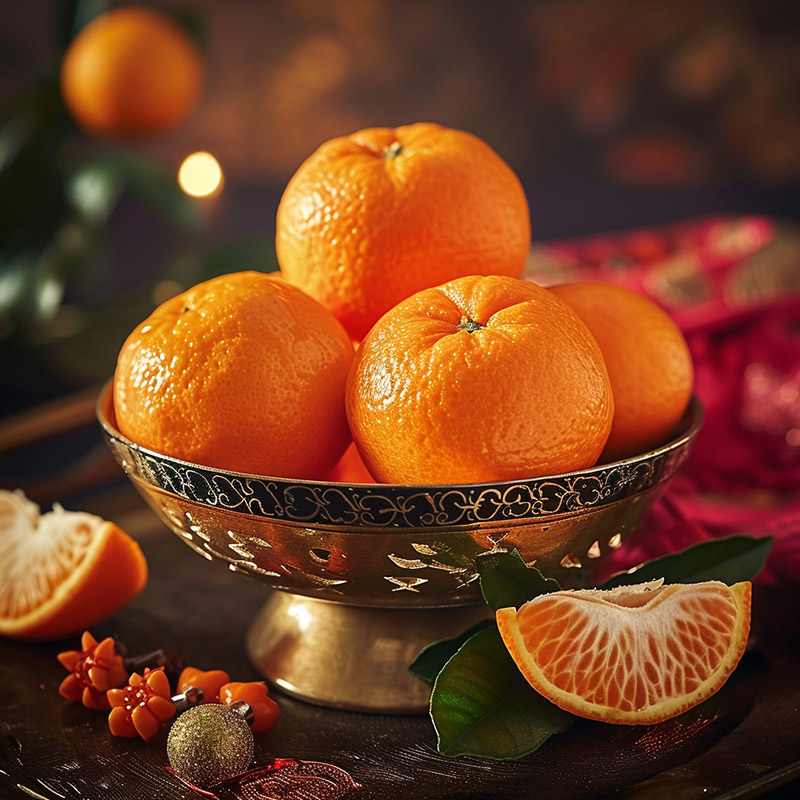 Oranges in Festive Celebrations