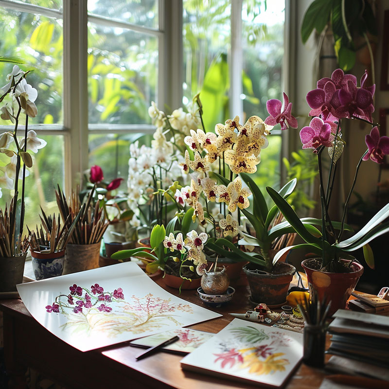 Orchid Artist's Studio