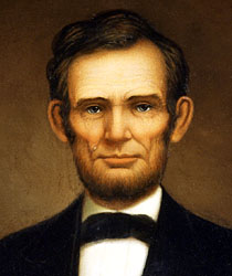 Abraham Lincoln by Freeman Thorp (1844-1922), Oil on canvas, 1879