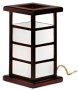 Rice Paper Table Lamp - Cherry