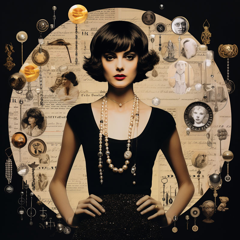 Collage - Coco Chanel