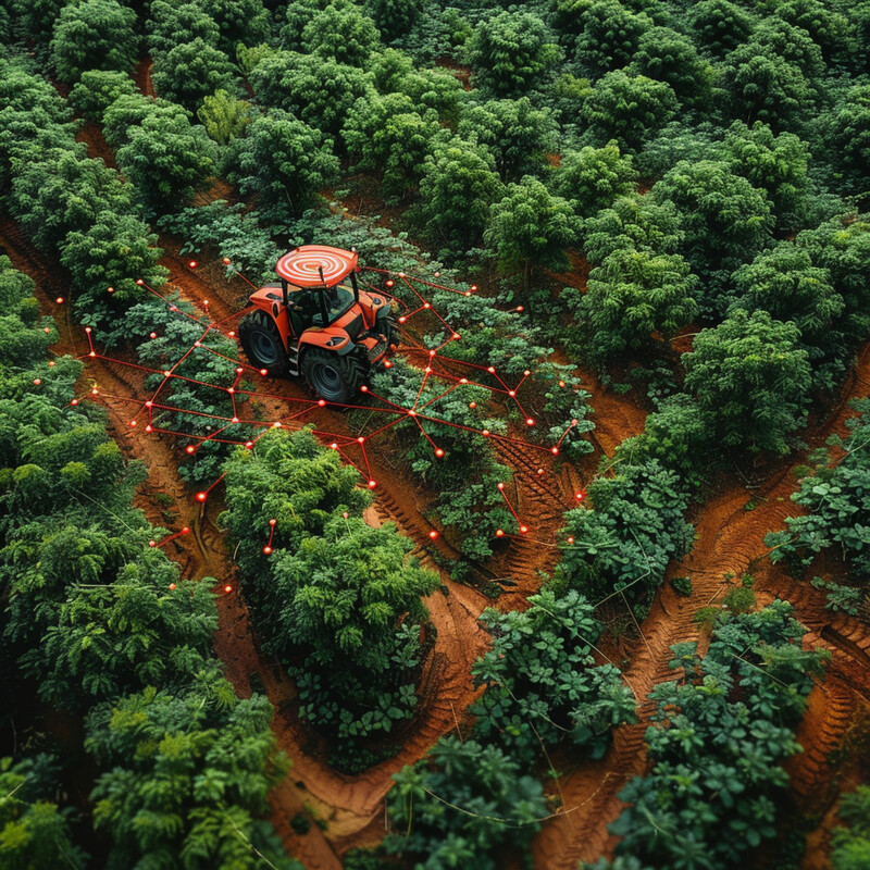 Self-Driving Tractors and Harvesters