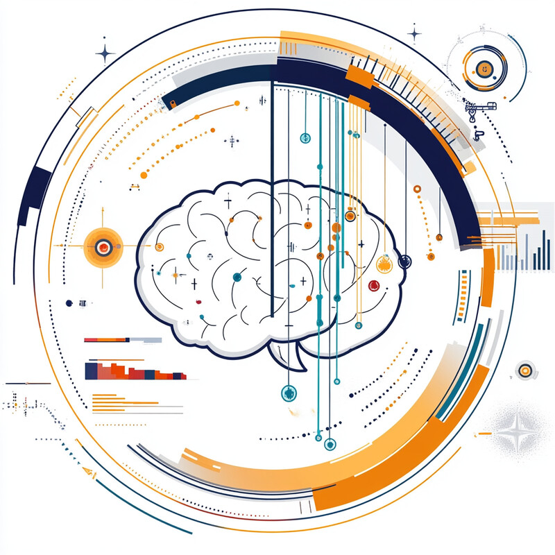 An infographic illustrating the brain's role in learning.