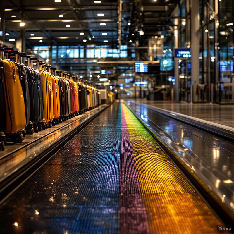 Airport Baggage Claim Area