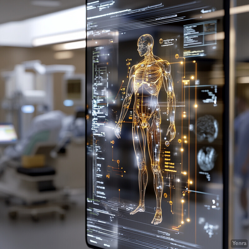 A detailed and realistic representation of the human anatomy, likely used for educational or training purposes in a medical setting.