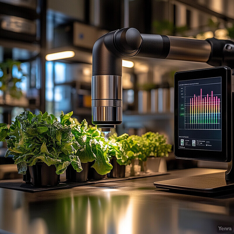 An automated quality assessment system for plants in an indoor agricultural setting.