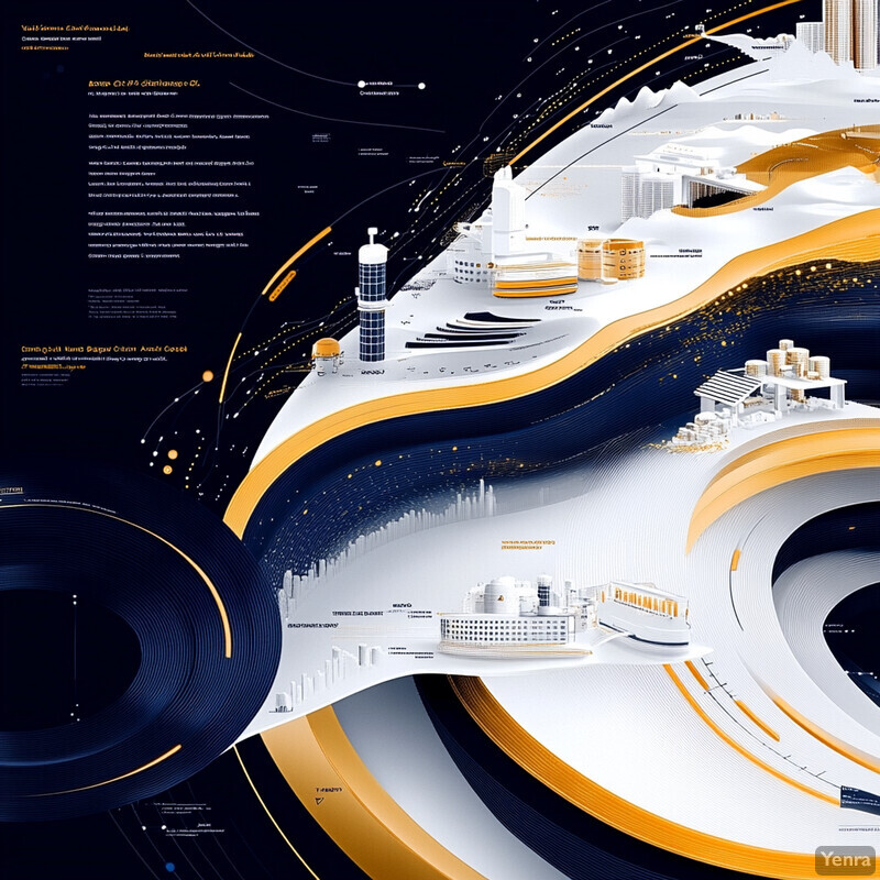 The image illustrates the life cycle analysis of chemicals and fluids, highlighting key stages from production to disposal.