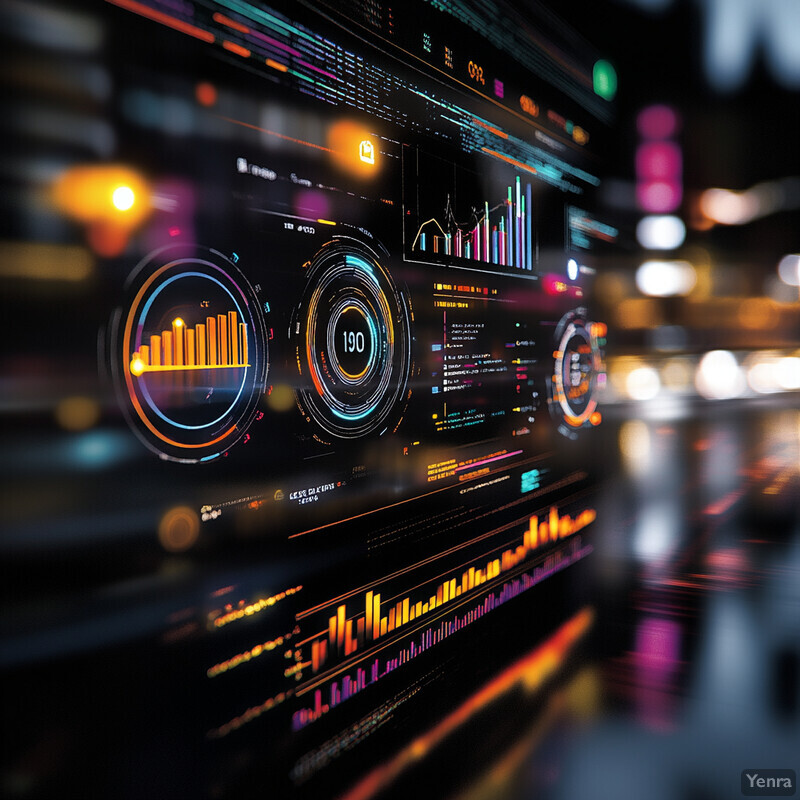 A user-friendly dashboard displaying performance metrics and analytics, with a focus on data visualization and real-time insights.