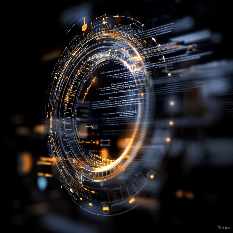 An abstract image of interconnected loops and circles, possibly representing a complex technology or scientific concept.