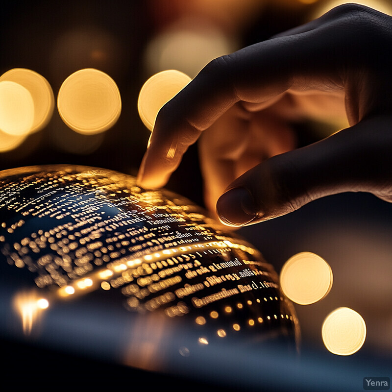 A person reads a book by candlelight.