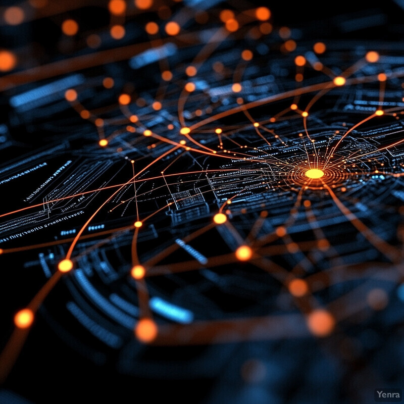 Network graph analysis for narrative mapping.