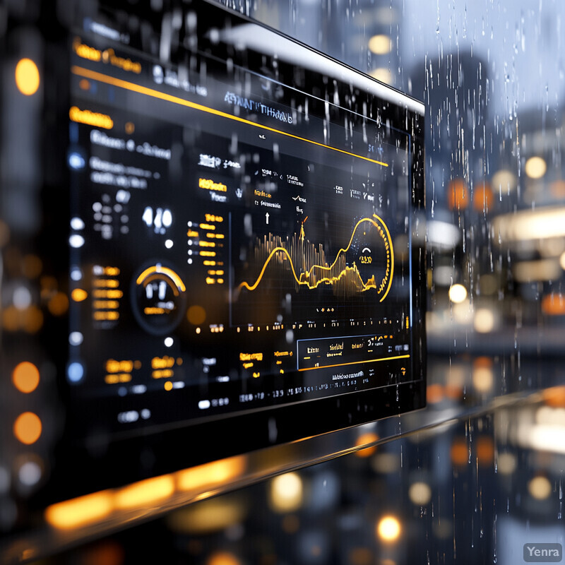 An infographic on Adaptive Thresholding for Alerts displayed on a screen or monitor.