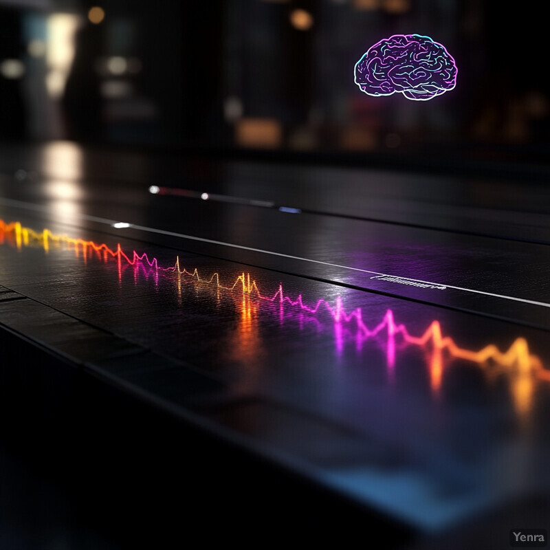 Acoustic and vibration signal analysis in a laboratory or research setting.