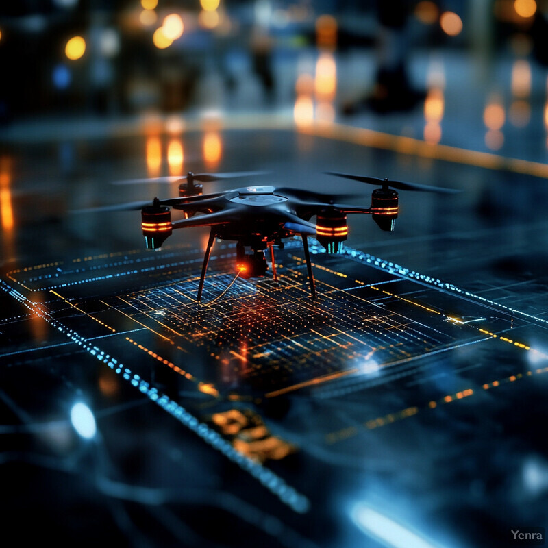 Intelligent spill volume estimation system using a drone with sensors to track and manage oil spills.