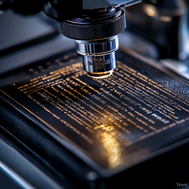 Optical Microscope in Use for Sample Analysis