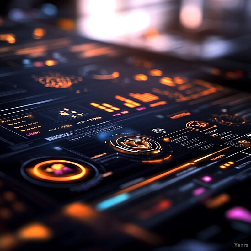 A digital representation of an interface or dashboard for data analysis or visualization.