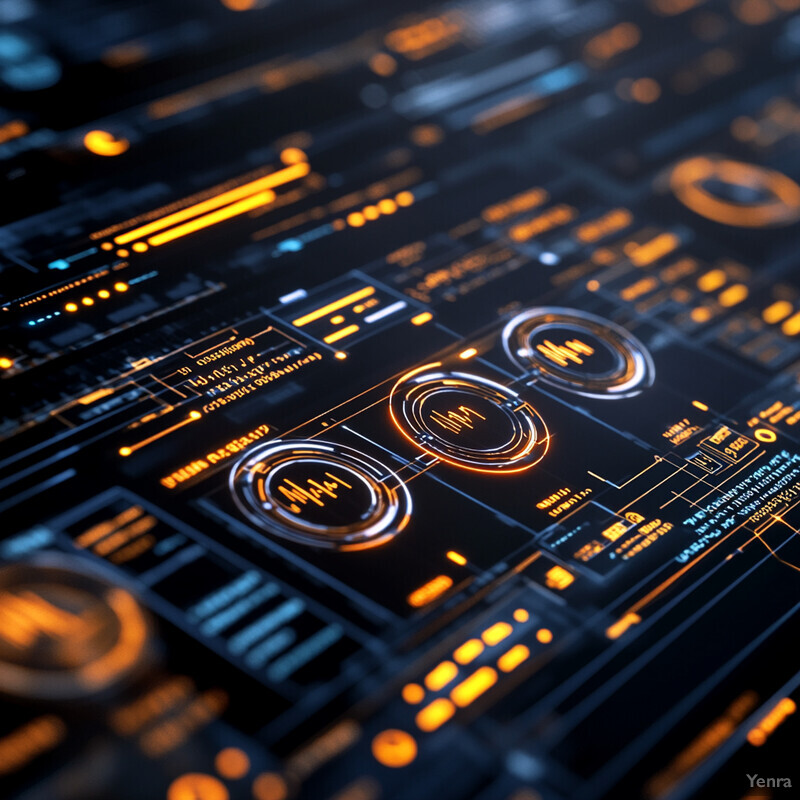 Futuristic dashboard for confidence scoring and predictive analytics