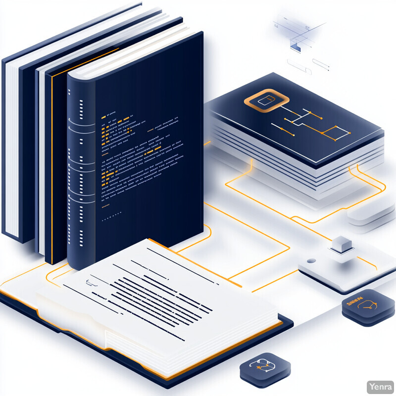 An infographic illustrating intent detection and processing with various elements connected by yellow lines on a white background.