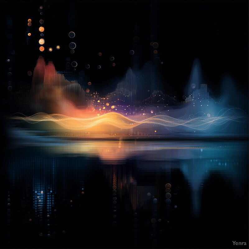 An abstract image representing the concept of sound waves and their interplay in music.