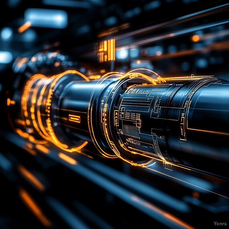 Futuristic predictive maintenance and fault diagnostics system in an industrial setting.