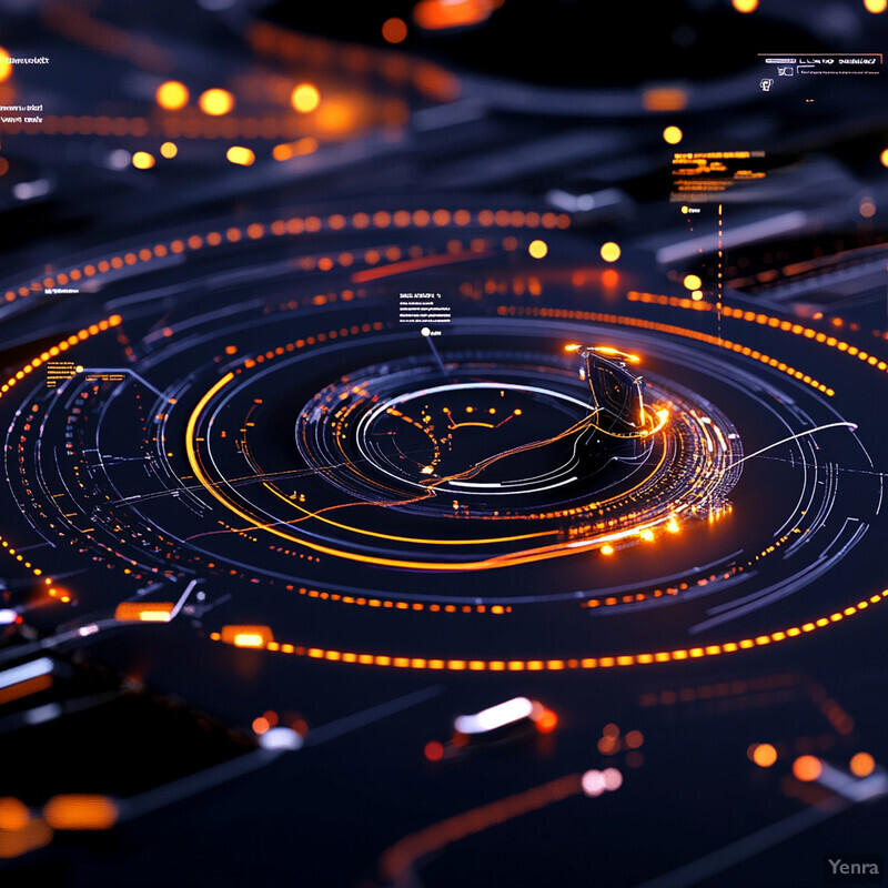 The infographic provides an analysis of the cyberattack on a ship's systems, including a map and graph to visualize the attack.