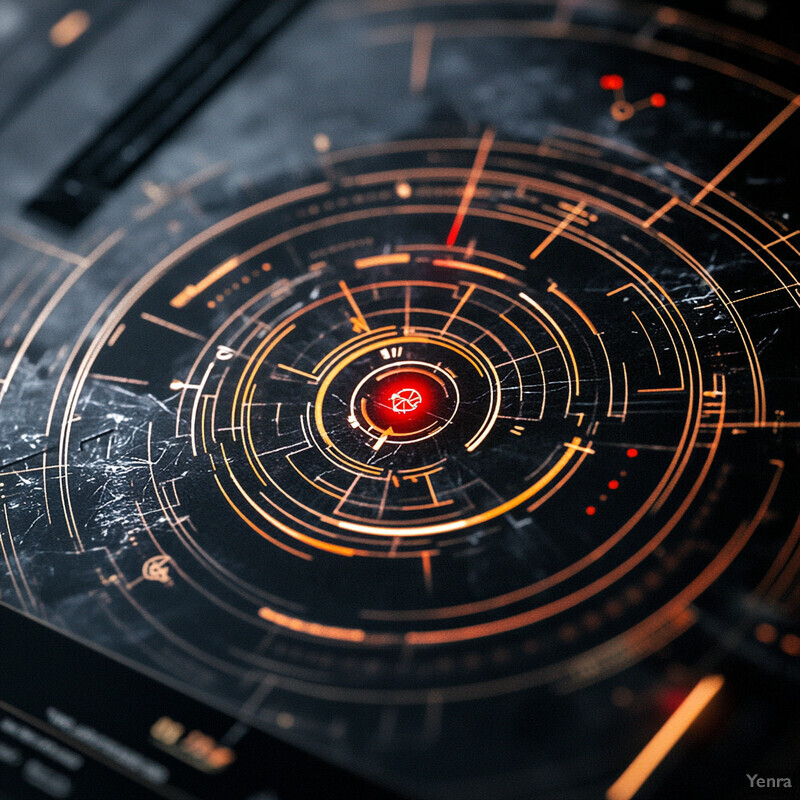 An Early Warning System for Crises features a futuristic interface with a circular display and gauges.