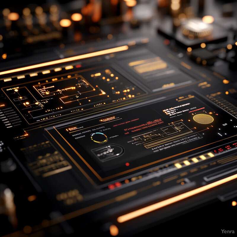 A detailed view of a circuit board designed for Enhanced Fault Detection and Classification (FDC) in an industrial or manufacturing context.