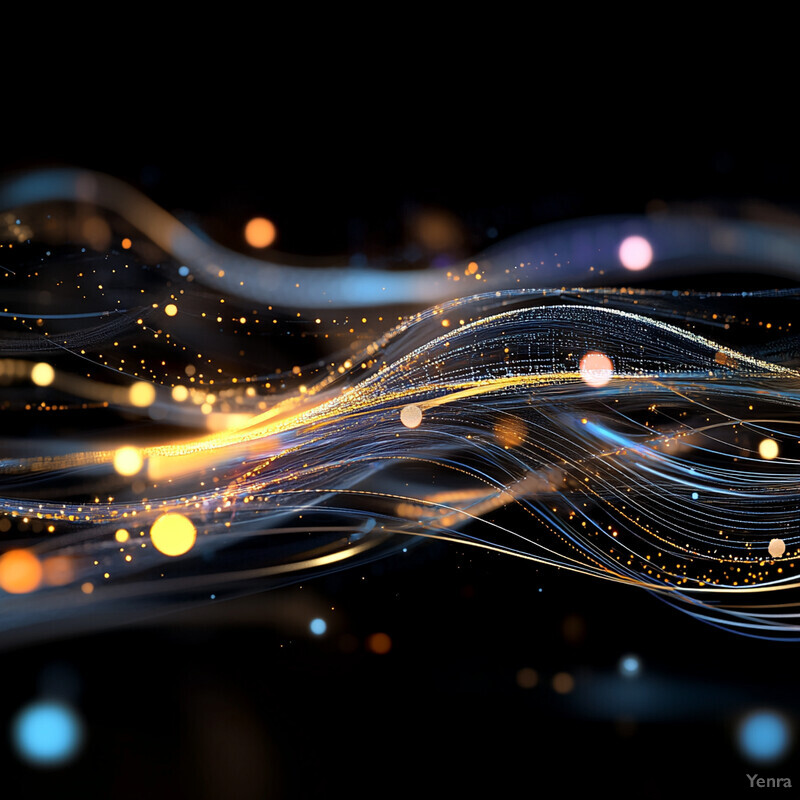 Abstract representation of data flow or communication networks