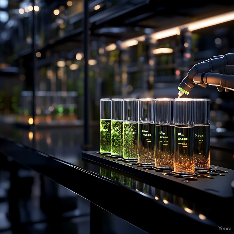 Automated quality control system in a laboratory setting.