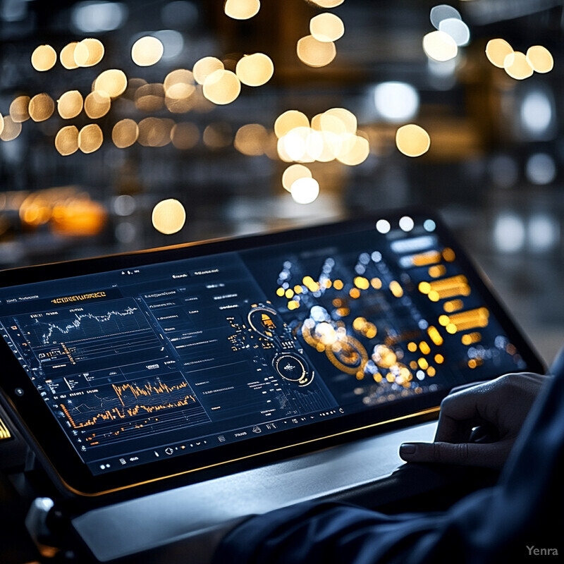 A person uses a tablet for Adaptive Learning Platform for Safety Training