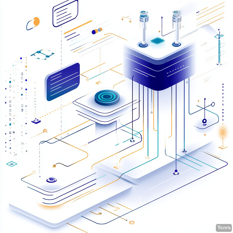 An infographic illustrating the concept of continuous learning from build and deployment pipelines, featuring interconnected boxes with arrows and icons of people working together.