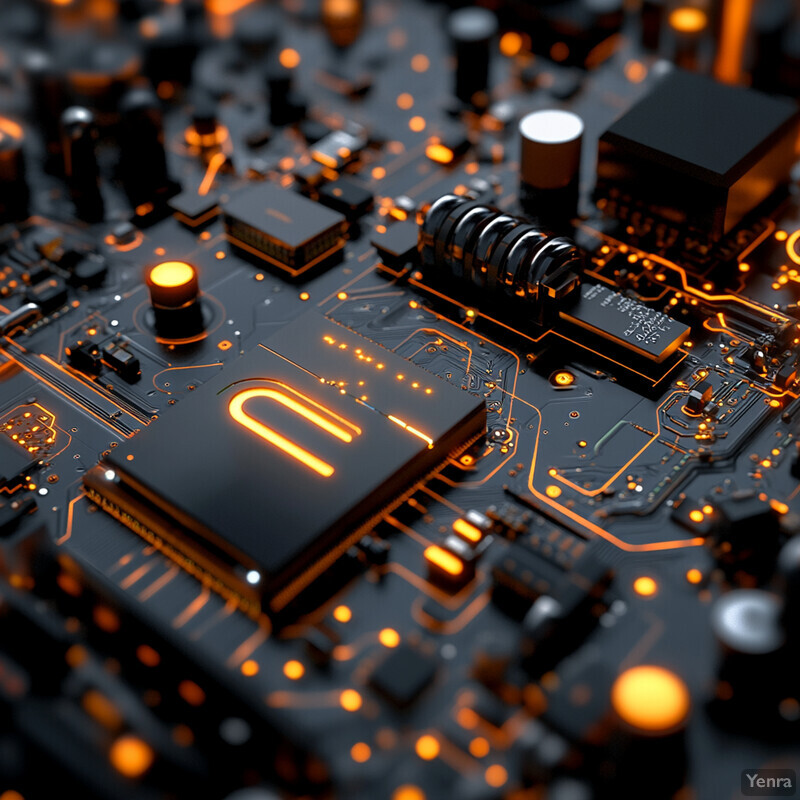 Intricate circuit board designed for Co-Design of Algorithms and Architecture.