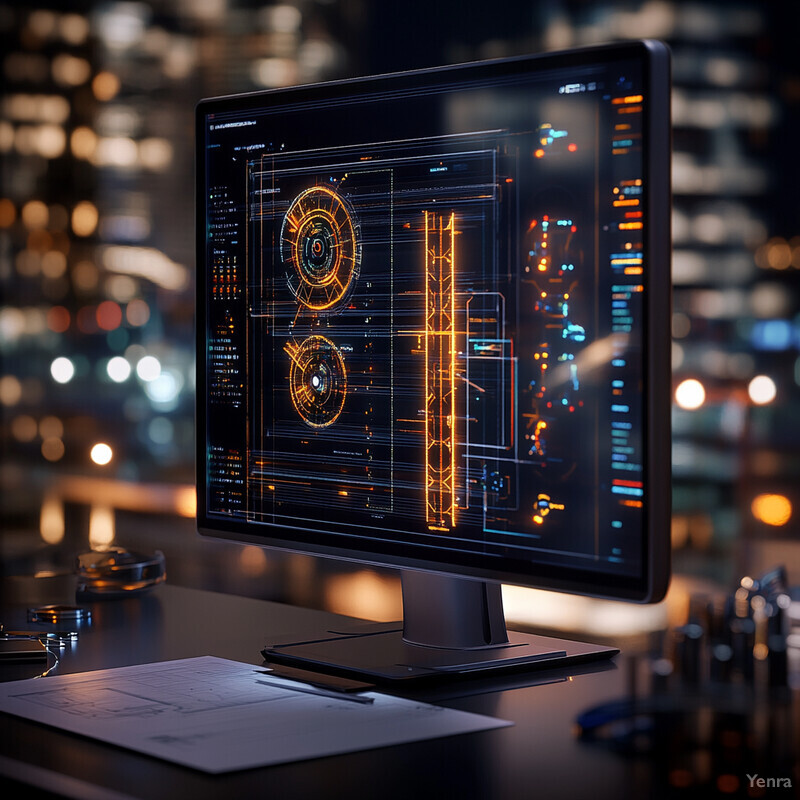 A computer monitor displaying an Automated Fault-Tolerant Gate Design program.