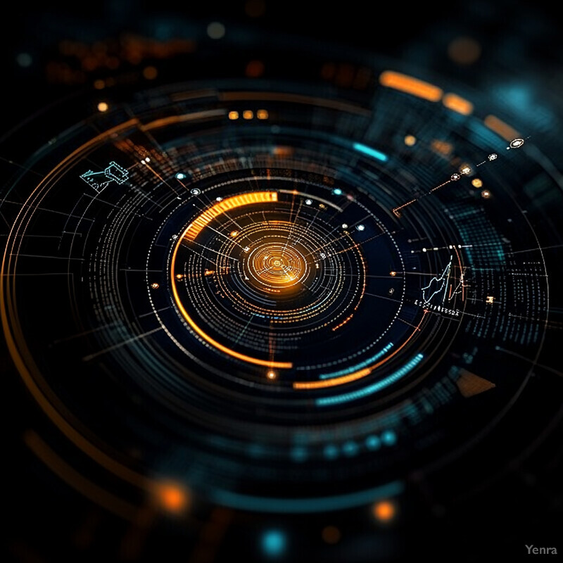 A detailed visual representation of real-time market analysis, featuring a complex array of graphs and charts to monitor and interpret financial trends.