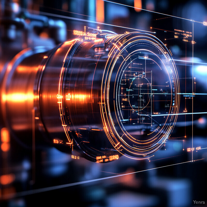 A futuristic representation of Process Anomaly Detection and Root Cause Analysis, highlighting the use of advanced algorithms and machine learning techniques.