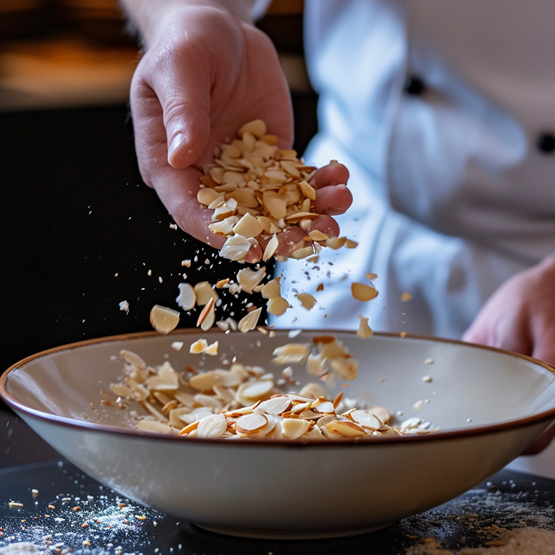 Almonds in Culinary Preparations