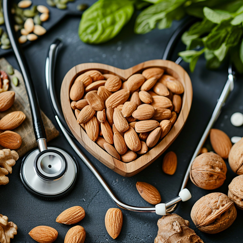 Heart-Healthy Theme with Almonds