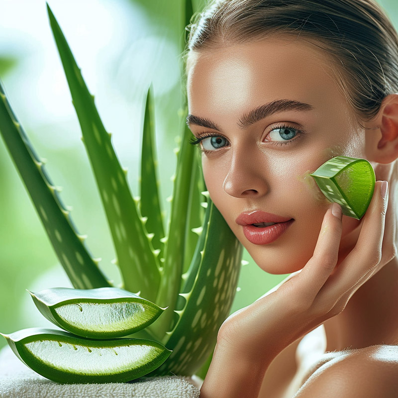 Aloe Vera for Soothing Skin