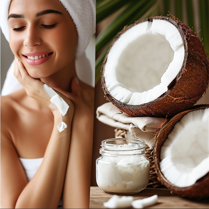 Coconut Oil in Beauty Regimen
