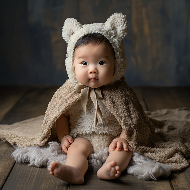 Costume Themed Baby Portrait