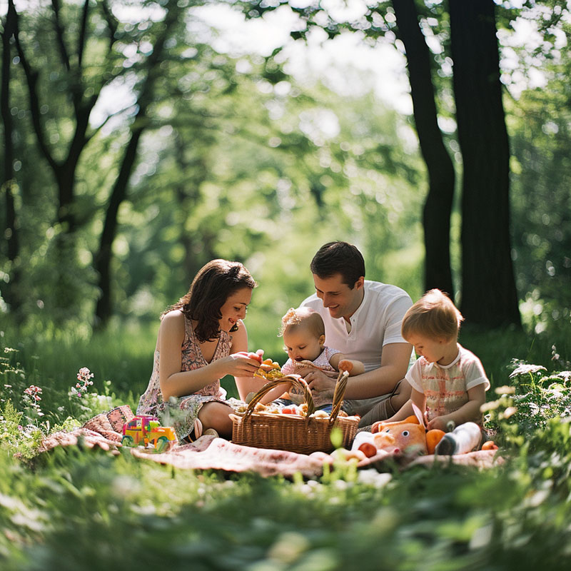 Outdoor Family Picnic
