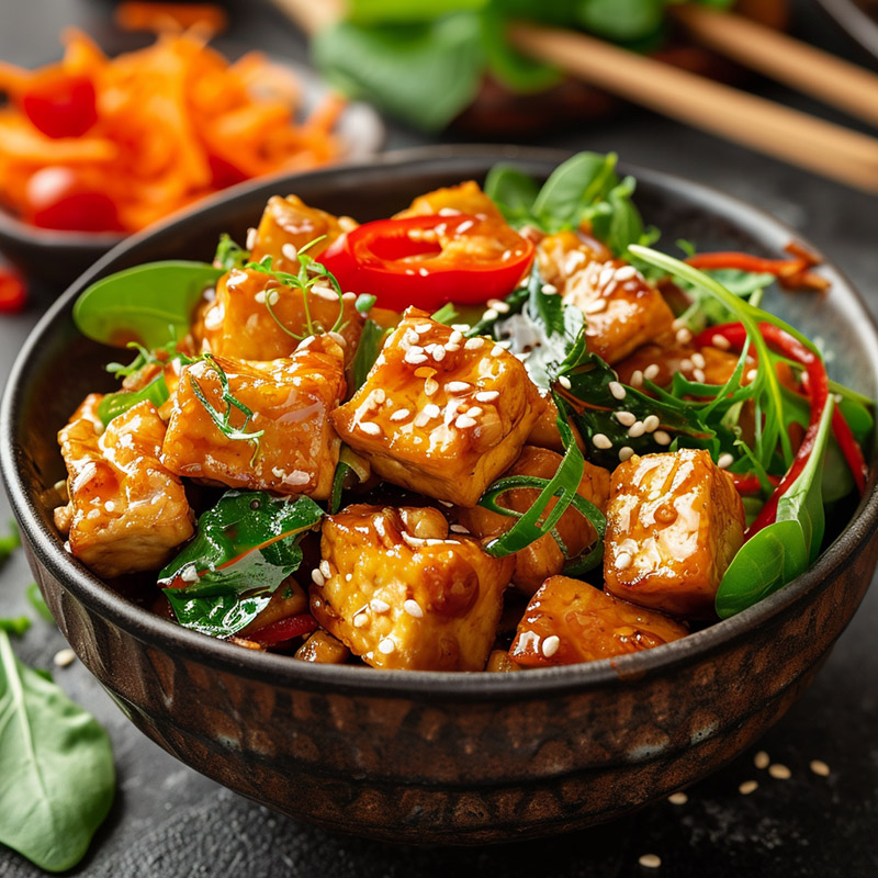 Tofu and Tempeh Dishes