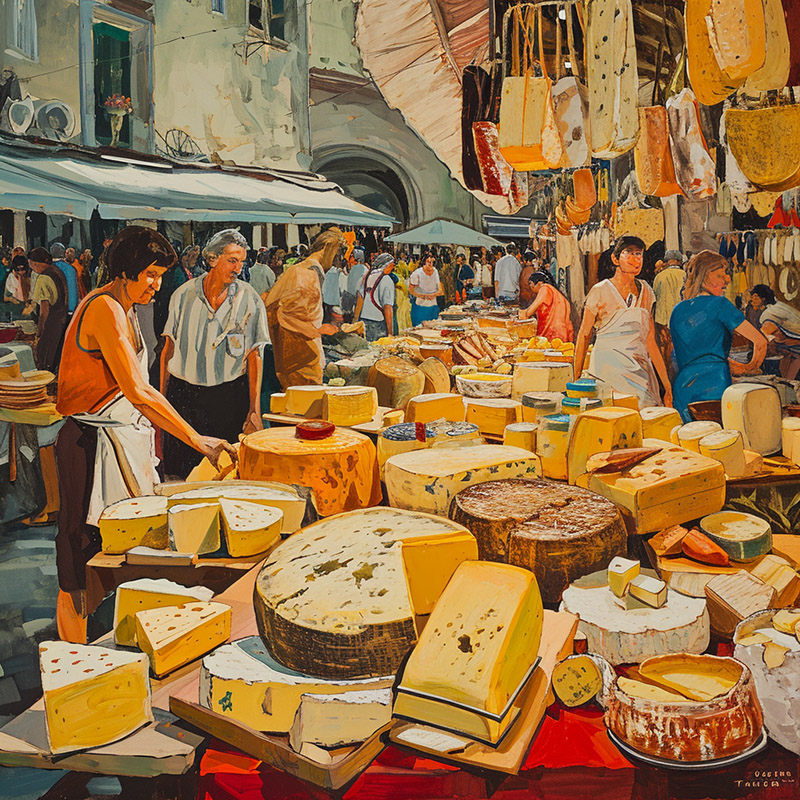Traditional Cheese Market