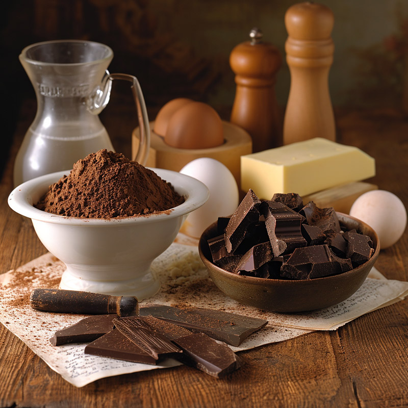 Chocolate Soufflé Ingredients