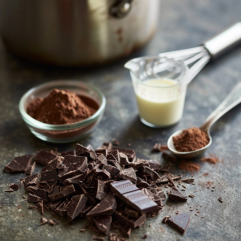 Classic Chocolate Truffles Ingredients
