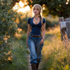Country Twilight Stroll 1