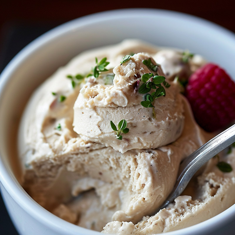 Close-Up of Foie Gras Parfait Texture