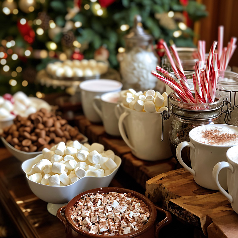 Hot Cocoa Bar at a Party or Event