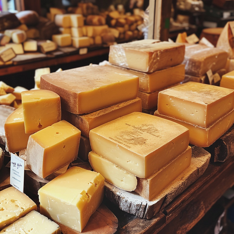 Irish Cheddar in a Cheese Shop
